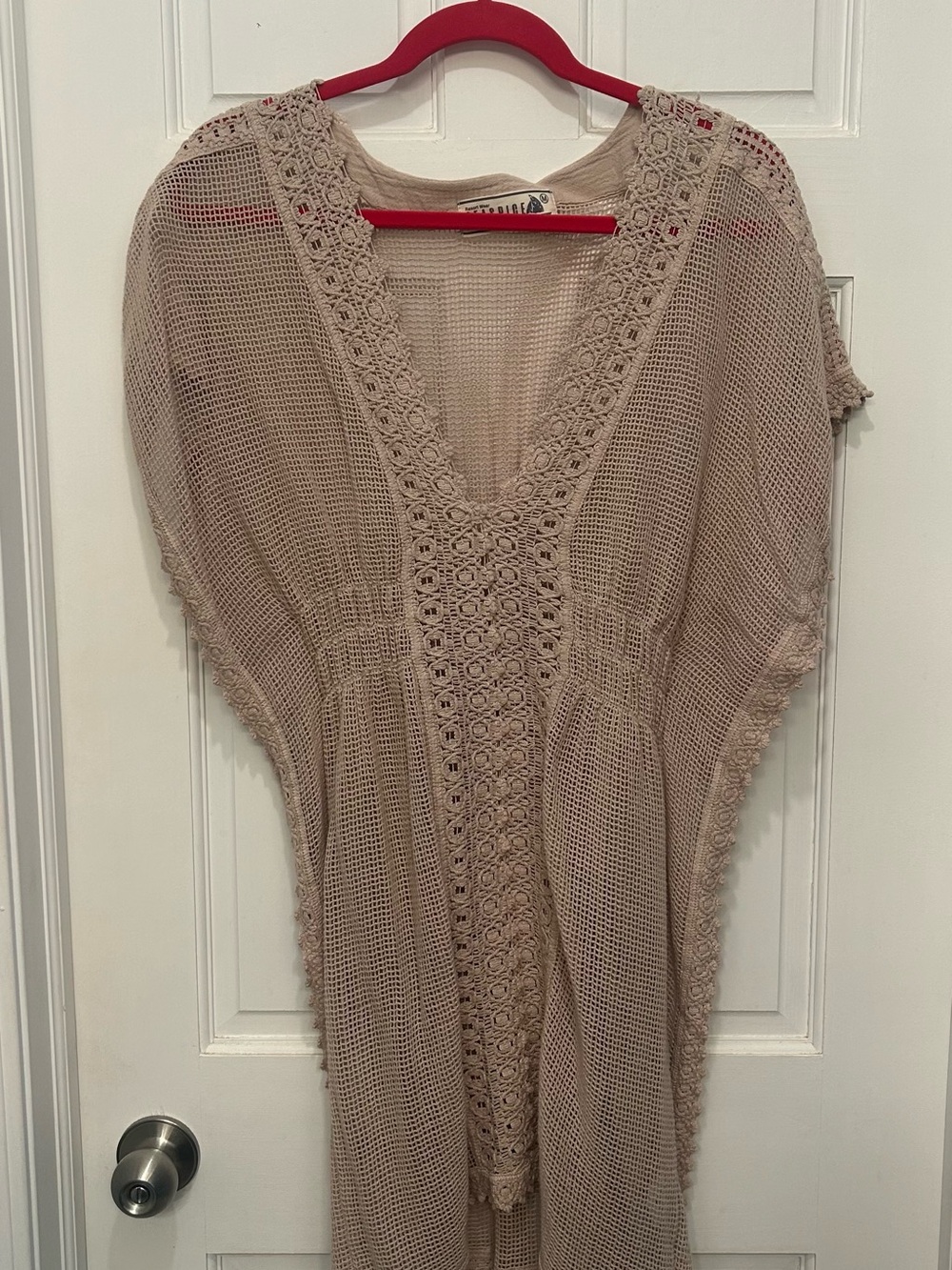 Taupe Swim Suit Cover